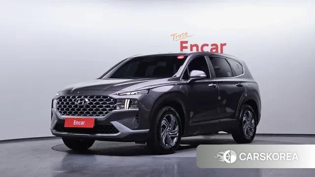 Hyundai The New Santa Fe 2021 Серый из Кореи