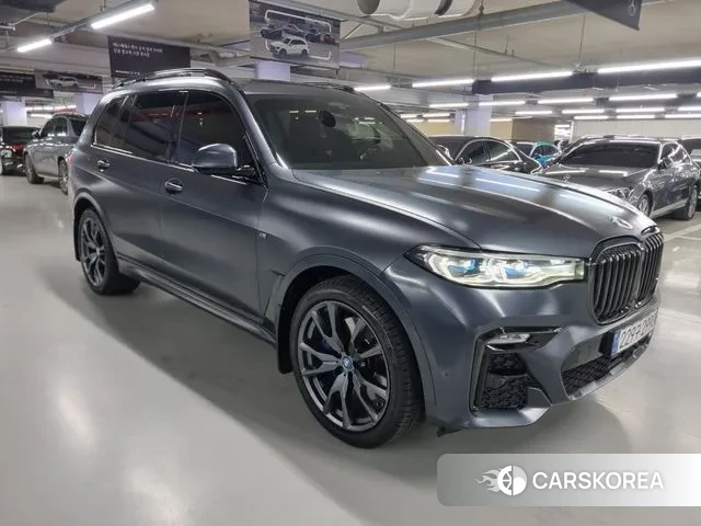 BMW X7 (G07) 2021 Синий из Кореи