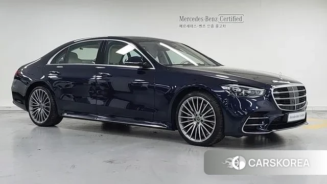 Mercedes-Benz S-Class W223 2024 Синий из Кореи
