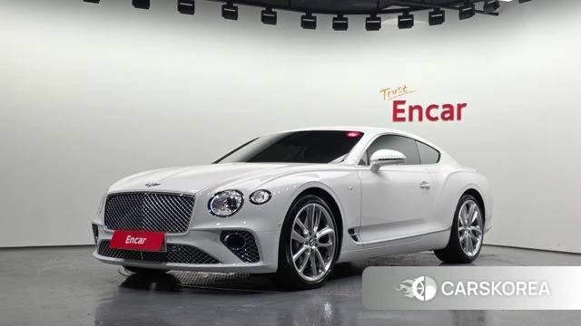 Bentley Continental GT 3rd Generation 2020 Белый из Кореи