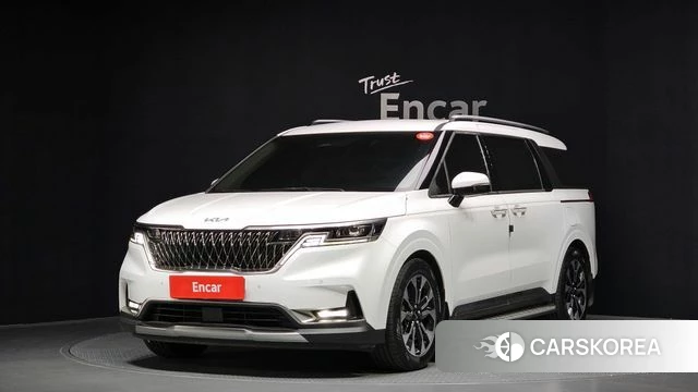 Kia Carnival 4th generation 2021 Белый из Кореи