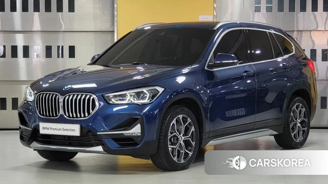 BMW X1 (F48) 2021 Синий из Кореи