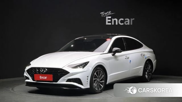 Hyundai Sonata (DN8) 2020 Белый из Кореи