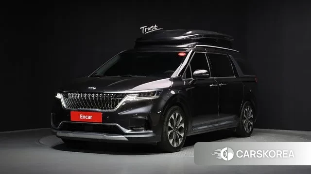 Kia Carnival 4th generation 2020 Серый из Кореи