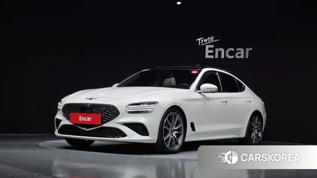 Genesis The New G70 2021 Белый из Кореи