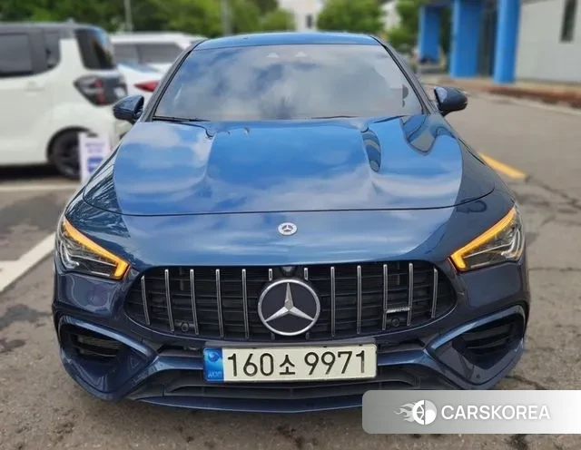 Mercedes-Benz CLA-Class C118 2021 Синий из Кореи