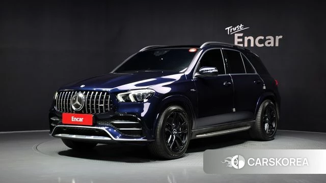 Mercedes-Benz GLE-Class W167 2021 Синий из Кореи