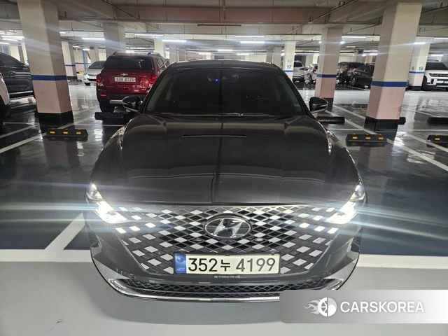 Hyundai The New Grandeur IG Hybrid 2021 Черный из Кореи