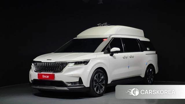 Kia Carnival 4th generation 2023 Белый из Кореи