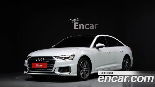 Audi A6 (C8) 2021 Белый из Кореи