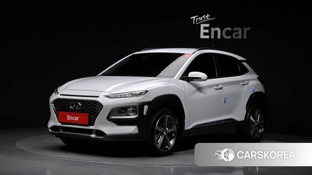 Hyundai Kona 2018 Белый из Кореи