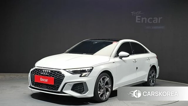 Audi A3 (8Y) 2023 Белый из Кореи