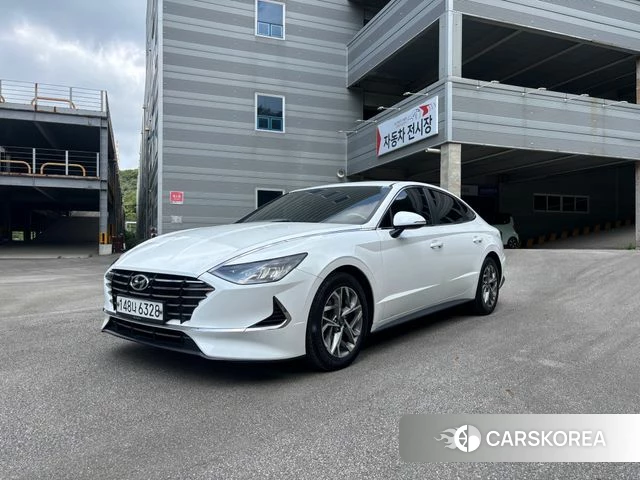 Hyundai Sonata (DN8) 2019 Белый из Кореи