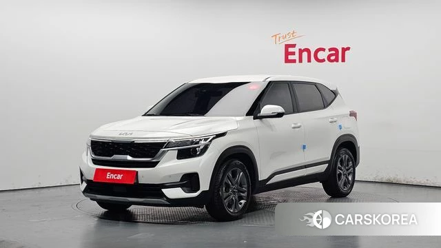 Kia Seltos 2022 Белый из Кореи