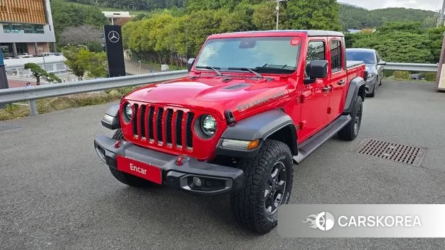 Jeep Gladiator (JT) 2022 Красный из Кореи