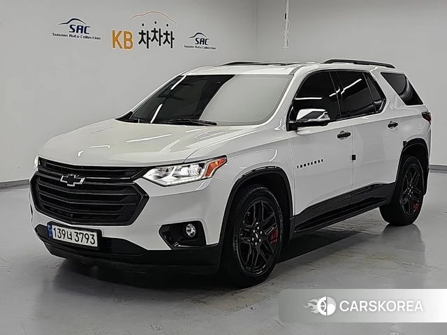 Chevrolet (GM Daewoo) Traverse 2021 Белый из Кореи