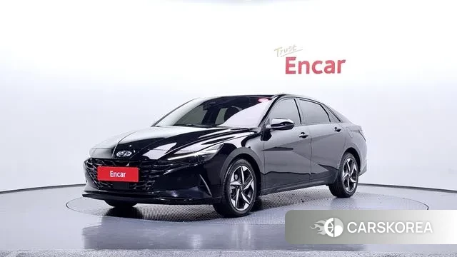 Hyundai Avante (CN7) 2020 Черный из Кореи