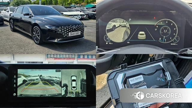 Hyundai The New Grandeur IG 2021 Черный из Кореи