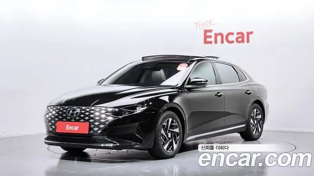 Hyundai The New Grandeur IG Hybrid 2021 Черный из Кореи