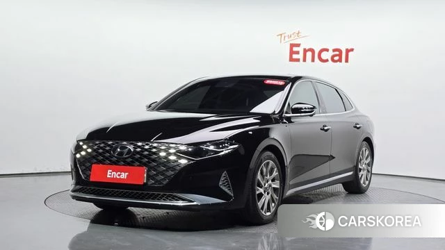 Hyundai The New Grandeur IG Hybrid 2020 Черный из Кореи