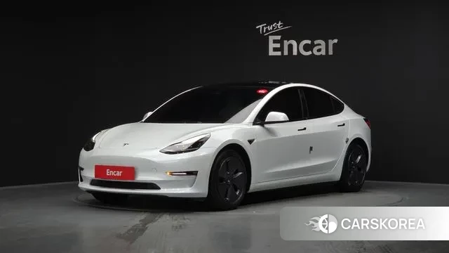 Tesla Model 3 2022 Белый из Кореи