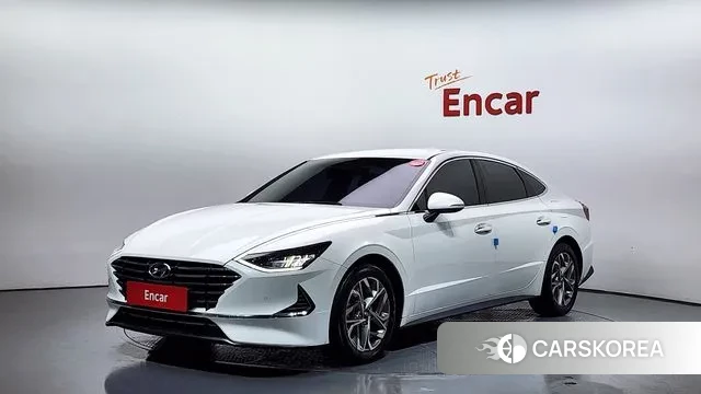 Hyundai Sonata (DN8) 2019 Белый из Кореи