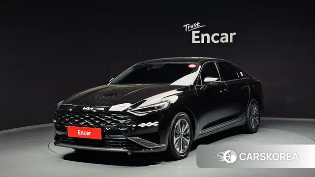 Kia K8 Hybrid 2022 Черный из Кореи