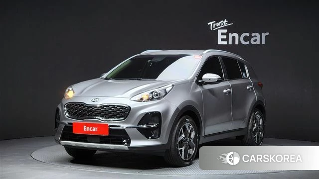 Kia Sportage The Bold 2021 Серый из Кореи