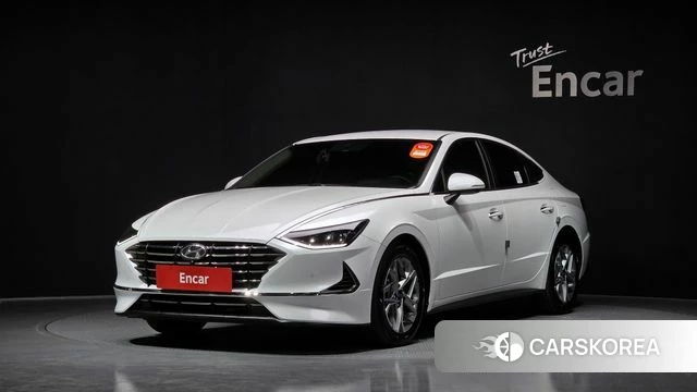 Hyundai Sonata (DN8) 2019 Белый из Кореи