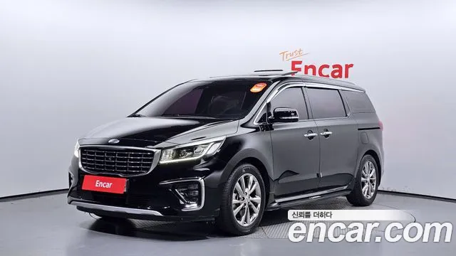 Kia The New Carnival 2019 Черный из Кореи
