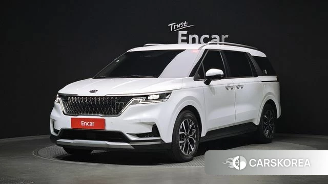 Kia Carnival 4th generation 2020 Белый из Кореи