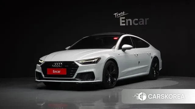 Audi A7 (4K) 2020 Белый из Кореи