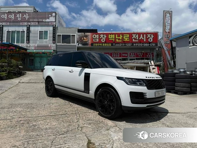 Land Rover Range Rover 4th Generation 2021 Белый из Кореи