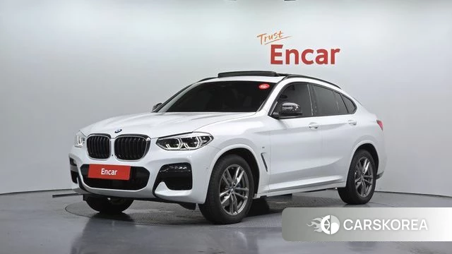 BMW X4 (G02) 2021 Белый из Кореи
