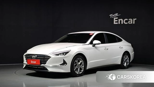 Hyundai Sonata (DN8) 2019 Белый из Кореи