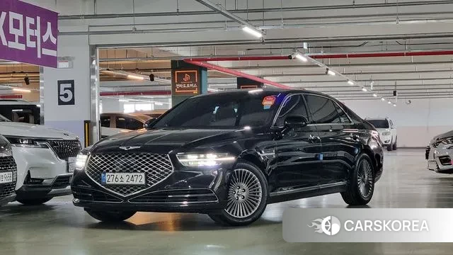 Genesis G90 2021 Черный из Кореи