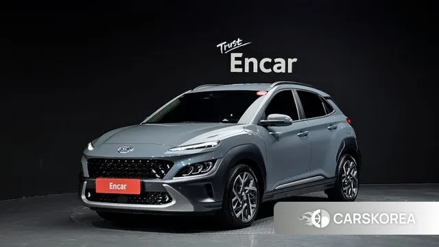 Hyundai The New Kona Hybrid 2022 Цвет галактики из Кореи