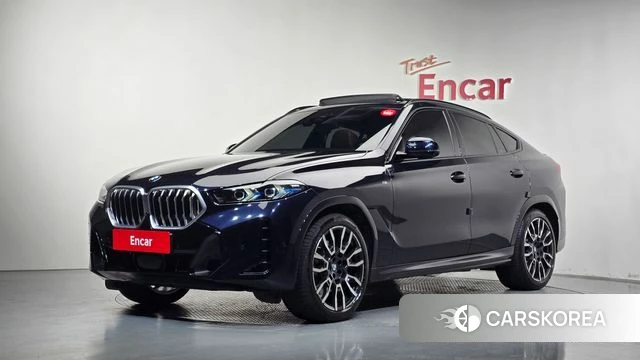 BMW X6 (G06) 2025 Черный из Кореи