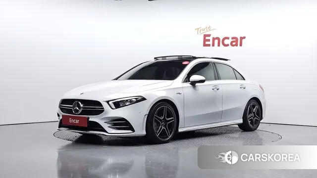 Mercedes-Benz A-Class W177 2021 Белый из Кореи
