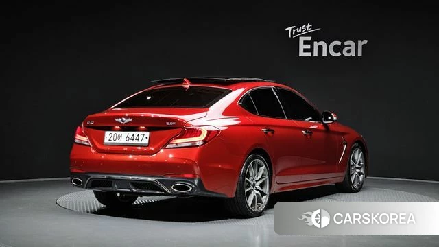 Genesis G70 2018 Красный из Кореи