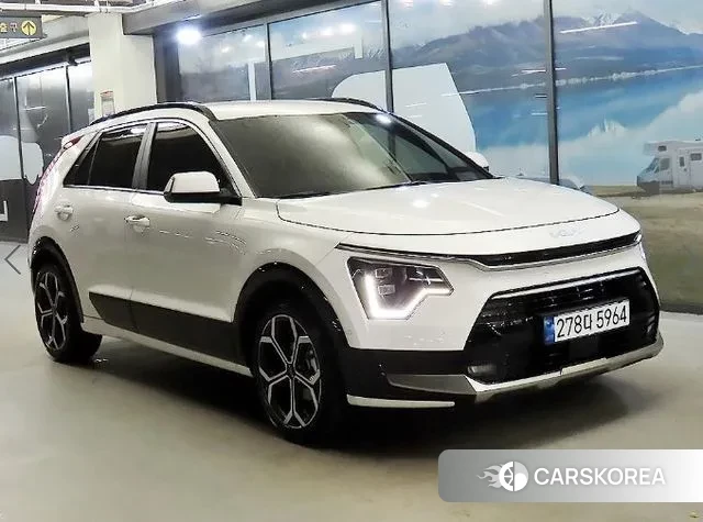 Kia Di Ol Nu Niro 2025 Белый из Кореи