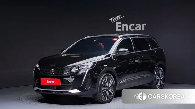 Peugeot 5008 second generation 2024 Черный из Кореи