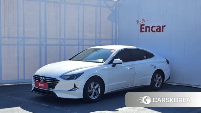 Hyundai Sonata (DN8) 2019 Белый из Кореи
