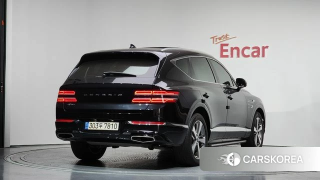 Genesis GV80 2021 Черный из Кореи