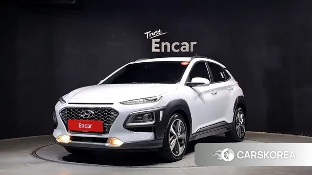Hyundai Kona 2018 Белый из Кореи