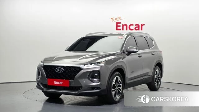 Hyundai Santa Fe TM 2018 Серый из Кореи