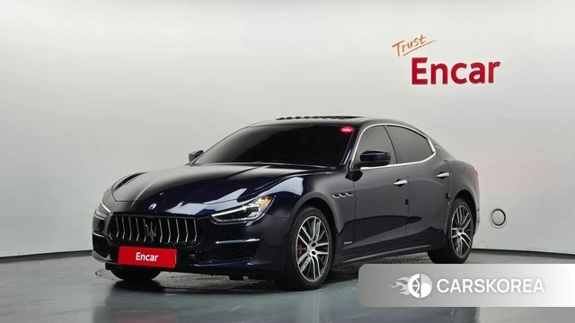 Maserati Ghibli 2019 Синий из Кореи