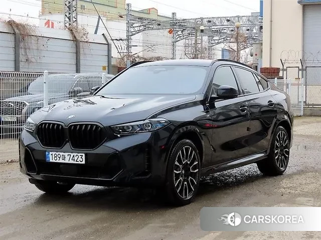 BMW X6 (G06) 2025 Черный из Кореи