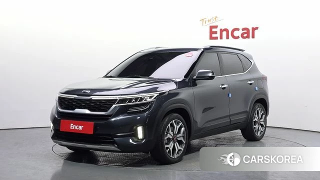Kia Seltos 2020 Серый из Кореи