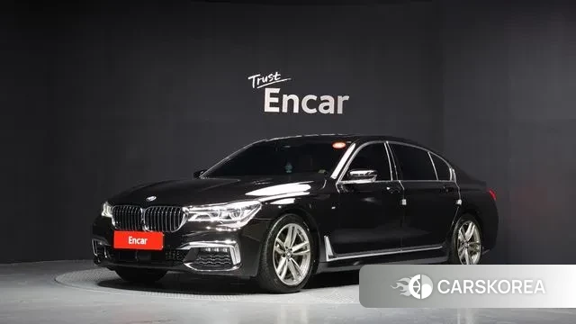 BMW 7 Series (G11) 2018 Черный из Кореи